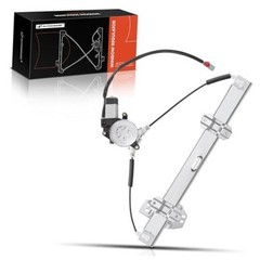 Side Power Window Regulator with 2-Pin Connector Motor Fits Front Passenger