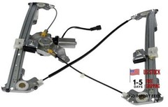 741-968 Rear Driver Side Power Window Regulator and Motor Assembly Compatible