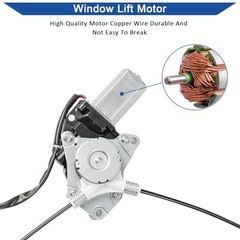 748-559 Power Window Regulator with Motor Compatible Rear Right Passenger Side