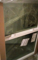 JELD-WEN New Vinyl DOUBLE HUNG 2 WINDOWS LOT 35 1/2-60 1/2 & 32 3/4 – 53 1/4