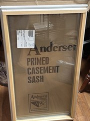 Andersen N30 PrimedCasement Sash with Dual Pane Glass; Part # 0517312