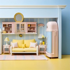 Doll House Window 1:6 DIY Dollhouse Miniature Windows Miniatures 12 Scale