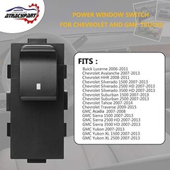 Power Window Switch Passenger Front Right, Rear Left or Passenger Switch 1PC