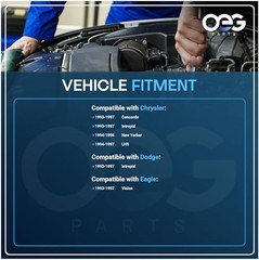 OEG Parts New Front Wiper Motor Compatible with 1993 1994 1995 1996 1997