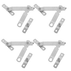 4 Pcs Bay Window Limiter Catch Fittings Locks Open Casement Stay