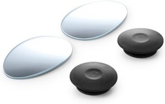 Semi Oval Convex Rear View – HD Glass Side Car Mirror – Blindspot Can Be Install