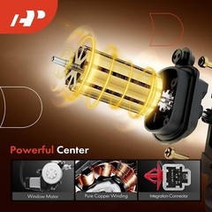 Electric Power Window Regulator with Motor Compatible with Honda Element 2003