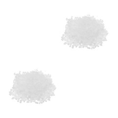 2pcs 1Bag Fusible Glass: Art Material Glass Scrap Pieces for Microwave