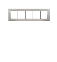 Double Pane Transom Window 60″ x 12″ White FL. Approved Argon Gas Low E DP50