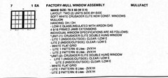 Northeast Building Products: Double Hung 79×60 White Low-E Argon PVC 4-9/16″
