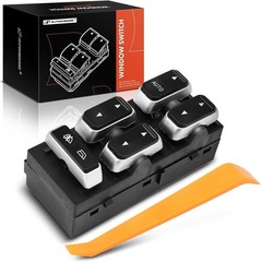Front Left Driver Side Master Power Window Switch Compatible with Lincoln