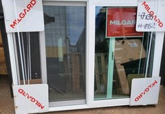 ➿️ MILGARD Sliding White Vinyl Window with Low-E Argon & Screen Meets 47″X35″
