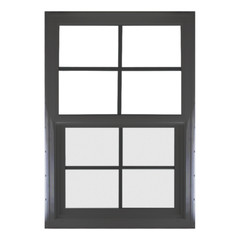 Vertical Window Black 24″ x 36″ Double Pane, G7, DP Rating 66 4/4 Standard Glass