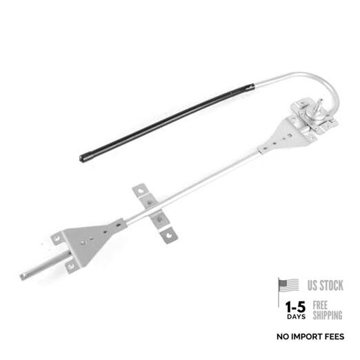Driver Side Manual Window Regulator K092-407 HLK2557, Compatible with Kenworth