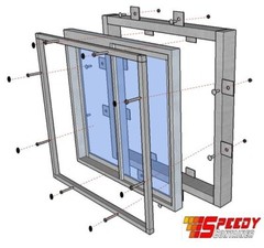 Speedy Container DIY 3×3 Window Kit