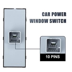 Front Left Master Power Window Switch Replacement for 03-14 Skoda Octavia