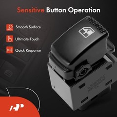 Power Window Switch Compatible with Kia Sorento 2004 2005 2007, Rear Left