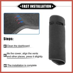 ACROPIX Car Dashboard Cover Compatible for Hyundai Elantra 2001-2006, Protect…