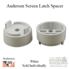 Andersen Screen Latch Spacer, Passive Door – White