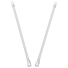 2 Pcs Venetian Blind Rotor Curtain Rod Pull Wand for Curtains Handle