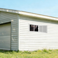 Sliding Shed Windows 10″x23″ with Tempered Glass and Removable Screen – 2 Pack