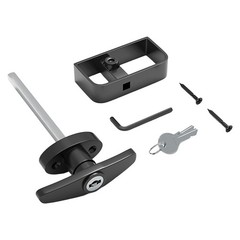 T Handle Lock cam Locks Cabinet Lock Replacement for Barn Door Garage Shed