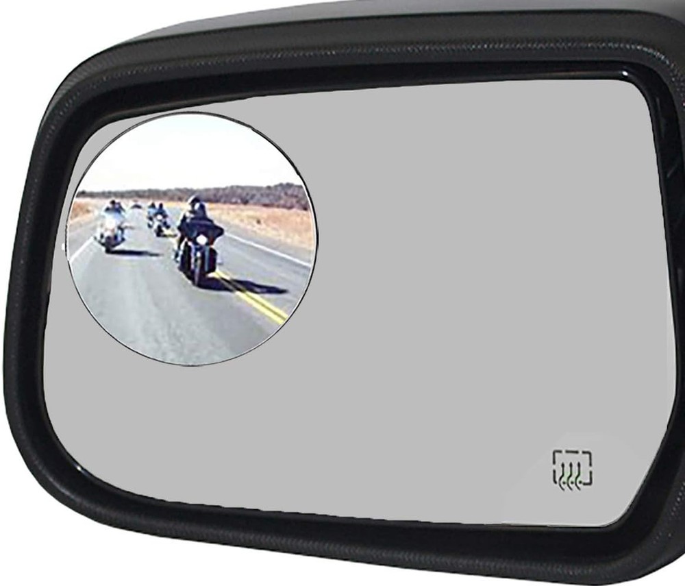3″ Round Convex Wide Angle Rear View Mirror with Aluminum Frame Size: 1 piece