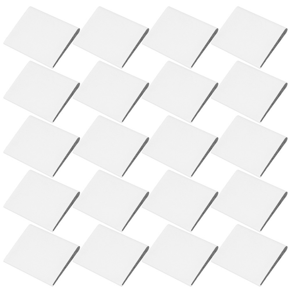 30Pcs Durable PU Door Sealer Strip White Self Adhesive Windproof Strip for Home