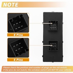 Power Window Switch Driver Side for Ford Five Hundred Freestyle Taurus 05-09