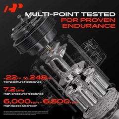 Air Conditioner AC Compressor with Clutch Compatible with Dodge Dakota 4.7L