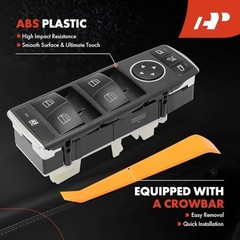 Front Left Driver Side Power Window Switch – Folding Mirrors – Power Window