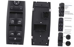 Power Window Switch Button Front Left Driver Side Compatible with Dodge Grand