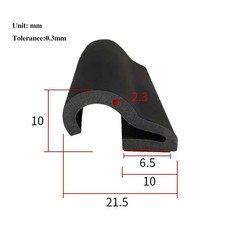 Self-Adhesive Silicone/PU Door Window Weatherstripping Noise Proof Sealing Strip