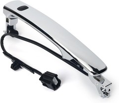 Exterior Chrome Door Handle Front Left Driver Side for Nissan Rogue 2010-2013,wi