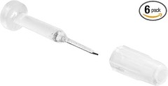 Prime-Line L 5895 Window Grid Retainer Pin Clear 6 Pack