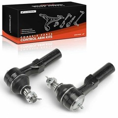 2 x Front Outer Tie Rod Ends, Compatible with Dodge Durango 1999, Dakota 1997