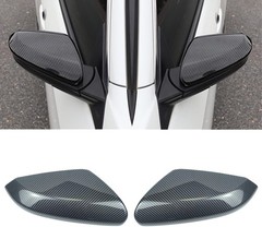 1Pair Side Mirror Cover Cap Housing fit for 10th Gen Civic 2016-2021Carbon Fiber