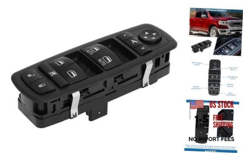 Power Window Switch No.68212784AA Front Left Driver Side Window Control Switch