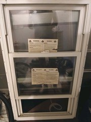 Champion Window Double-Hung Vinyl Home Window White Glazed Double-Pane Glass