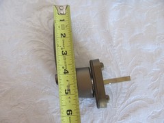 Unilux Window Handle Metal Bronze Replacement-New in Package