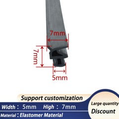 uPVC Window & Door Bubble Gasket Seal Flipper Double Glazing Rubber Draught Seal