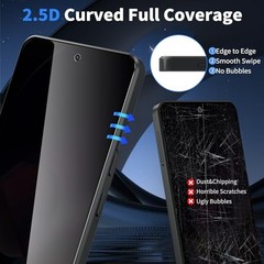 [2 Pack] Privacy Screen Protector for Moto G Stylus 5G 2024, 9H Hardness
