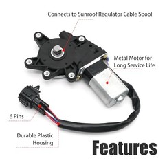 80731-ED000 Power Window Lift Motor for Front Left Driver Side Window Motor