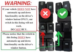 Window Master Switch for 2011, 2012, 2013, 2014, 2015, 2016 Kia Sportage