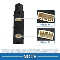 Power Window Switch No.GW3C66350 Front Left Driver Side Window Control Switch