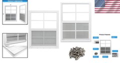 Reliable 24″x36″ Shed Windows with Fiberglass Screen