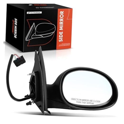 Passenger Side Power Door Mirror – Compatible with Dodge Right Passenger Side