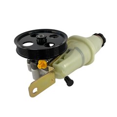 Power Steering Pump with Pulley and Reservoir Compatible with Dodge Dakota