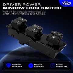 93570-1R111 Front Left Driver Side Power Window Door Lock Switch Single Auto