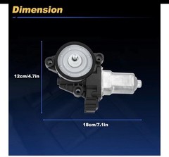 Car Window Regulator Motor Glass Lift Motor for Nissan Maxima